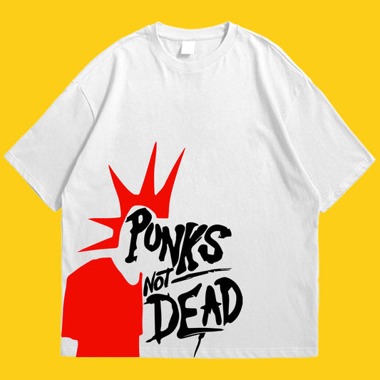 Brandzvibe Punks not dead drop shldr