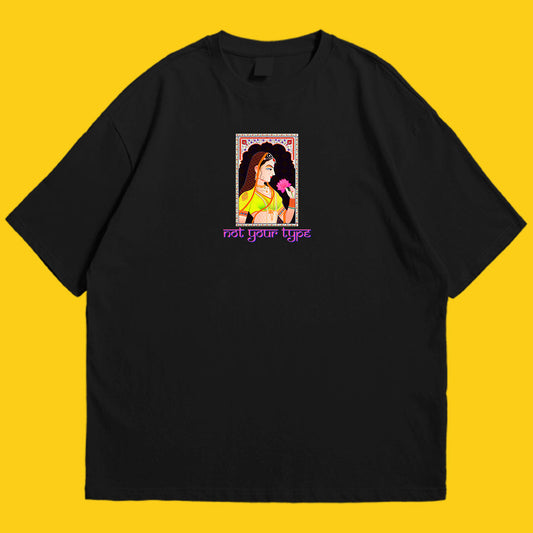Brandzvibe Not your type drop shldr
